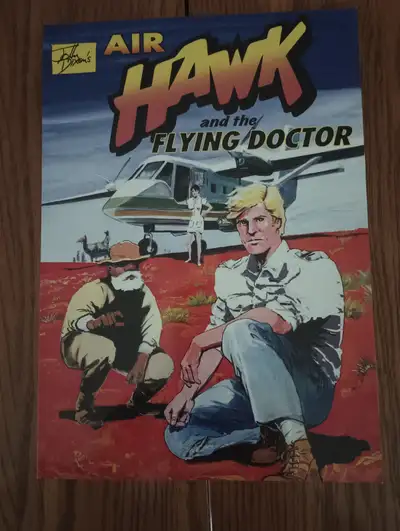 Air Hawk and the Flying Doctor by John Dixon - TPB, View more