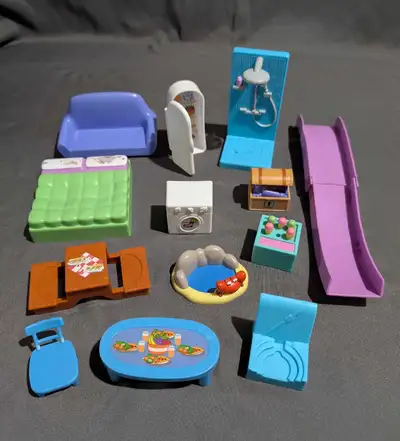 Peppa Pig Dollhouse And Camper Replacement Furniture Pieces, View more