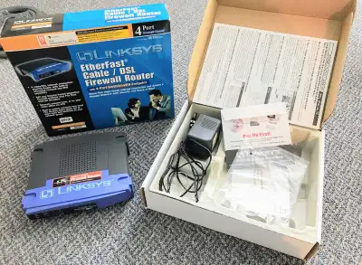 Linksys Wired Firewall Router, View more