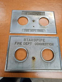 Fire connection plates