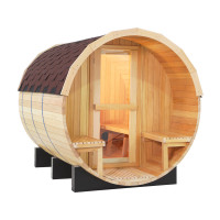 Factory direct :Barrel Sauna（Complimentary HARVIA sauna stove）