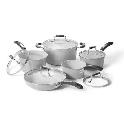The Rock Terra 10-Piece Cookware Set, View more