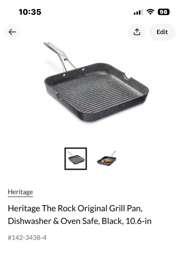 Heritage Grill Pan