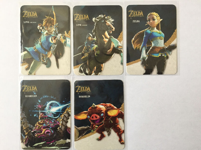 Amiibos for Breath of the  Wild and   Tears of the Kingdom in Other in Edmonton