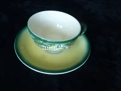 German Hand Painted Cup, View more