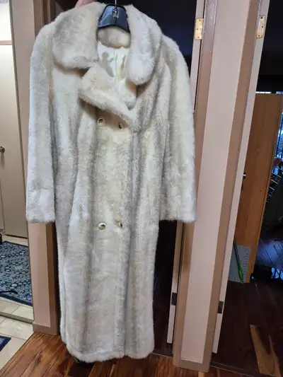 Fur coat, size 10-12, lined. $ 100, View more