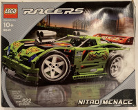 LEGO 8649 RACERS Nitro Menace (box open, contents sealed)