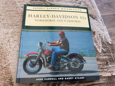Osprey Harley-Davidson 45s Workhorse Warhorse Book $45CAD Domestic postage included. 128 color pages...