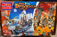 Mega Bloks Fire Ice Dragons Battle Chest.