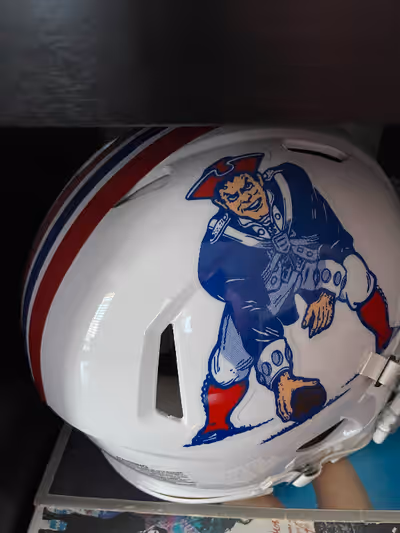 Variety of nfl, cfl and college signed helmets for sale or trade Samples only here