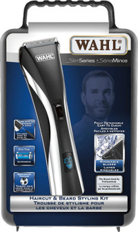 Trousse rasoir cheveux/barbe Wahl haircut/beard trimmer kit