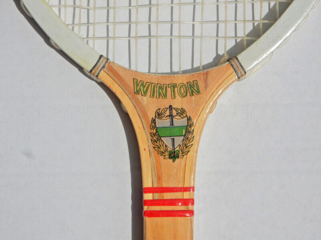 FOR SALE - Vintage Genuine Wooden Tennis Racket in Tennis & Racquet in St. Catharines - Image 3