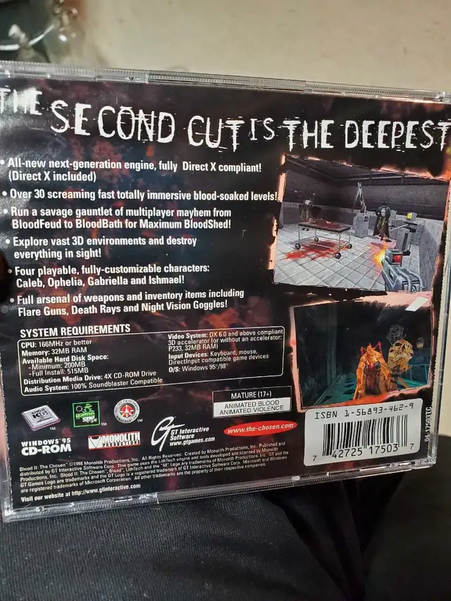 Vintage the chosen cd rom game  in PC Games in St. Catharines - Image 3