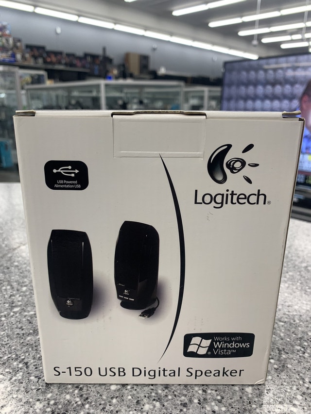 Logitech USB powered Digital PC computer speakers S150 New Speakers