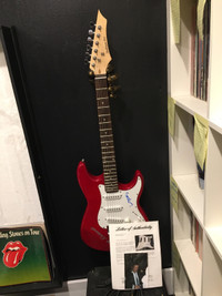 Autographed Guitar for sale.