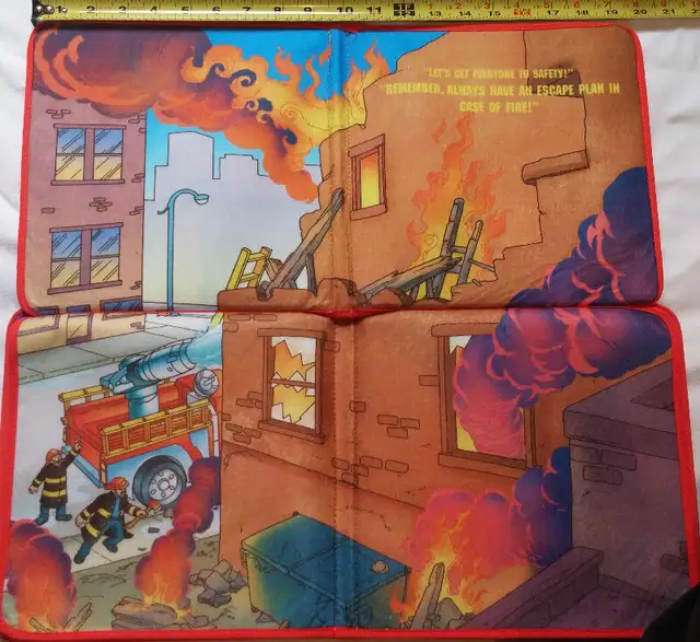 Rescue Heroes Save the Day! Felt Book with Felt Characters in Other in London - Image 3