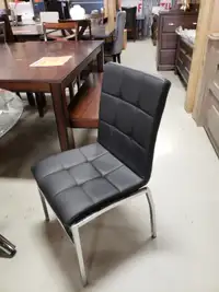 4 Brand NEW Black Chairs (inside box)