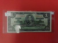 1937 Canada      $1 Banknote