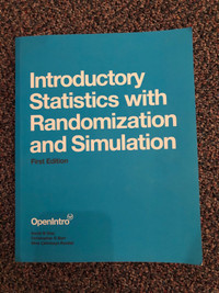Introductory Statistics with Randomization and Simulation 1st Ed