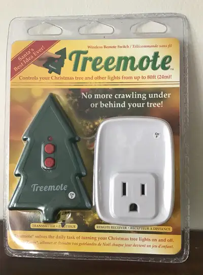 Treemote Wireless Remote Switch for Christmas Tree Etc., View more