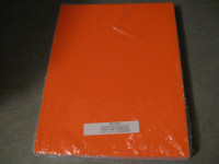 1 new package of Fluorescent Orange paper + much more-$5
