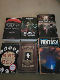 An assortment of books
