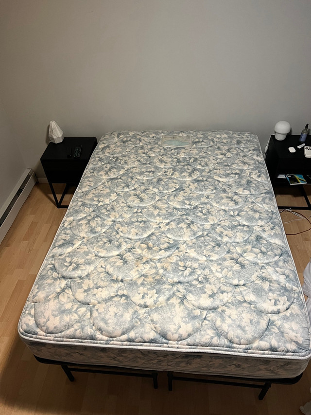 Double Bed and Compactible Frame in Beds & Mattresses in Saskatoon - Image 2