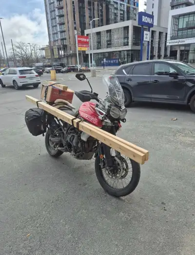 Parting Out: Bike runs but is in the following condition: Side stand failed at hinge, switch bypasse...