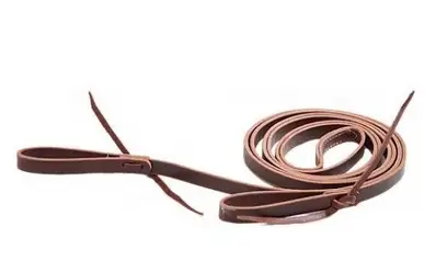 Extra long 12' roping-style reins, latigo leather, will ship, View more
