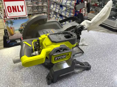 Ryobi P553 18V 7 1/4” Mitre Saw Tool Only, View more