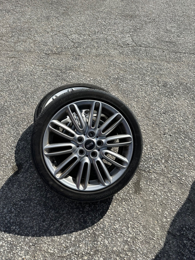 Mini Cooper s rims and tires  in Tires & Rims in Leamington - Image 3