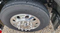 24.5 pro low pro transport truck tires on rim