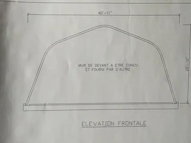 Steel building 40 x 39 x 20 in Other Business & Industrial in Longueuil / South Shore - Image 2