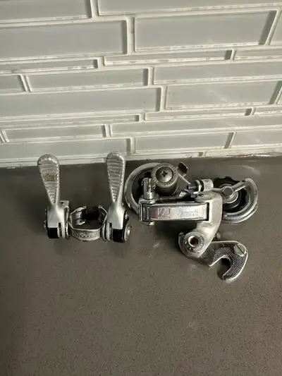 VINTAGE SUNTOUR POWER SHIFTER LEVER REAR DERAILLEUR MTB GROupset, View more