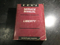 2003 Jeep Liberty Service Manual Limited Renegade 3.7L 2.4L 2.5L