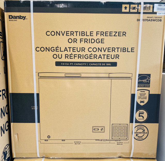 Danby 7 ft.³ Chect Freezer in Freezers in Winnipeg - Image 2