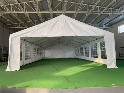 Brand New Heavy Duty 20 x 40 FT Heavy Duty Party Tent – Outdoor Canopy with 12 Removable Window Side...