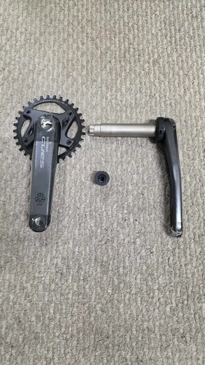 Shimano CUES U6000-1 Crankset , View more
