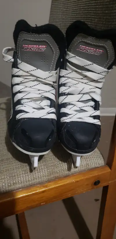 Youth size 11 US  hockey skates, View more