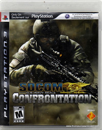 PS3 SOCOM CONFRONTATION GAME