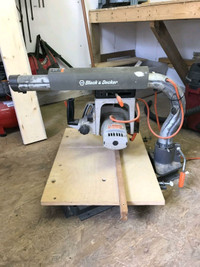 Black and decker radial arm saw