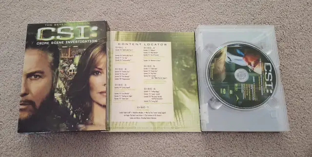 CSI Season 7  complete DVD SET