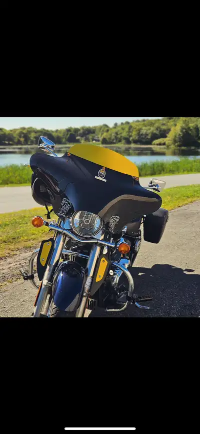 Looking to trade my 2007 Vulcan 900 for a car , bike works perfectly, not riding due to health , has...