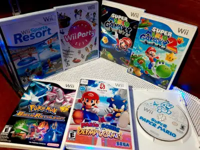 Great Nintendo Wii Games Wii Sports Pokemon Mario, View more