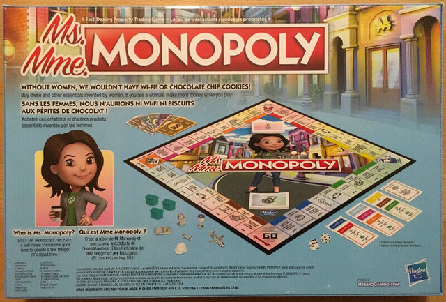 Mme. Monopoly (8 ans et plus). *Je poste dans Jouets et jeux  à Trois-Rivières - Image 2