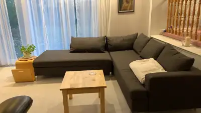 LIKE NEW EQ3 Sectional Sofa - excellent condition Seats 5-6 2 piece sectional sofa with chaise Model...