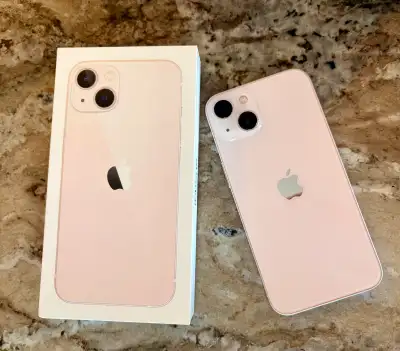 Adult owned IPhone 13 in pink. Original apple glass. Always in case with screen protector. Original...