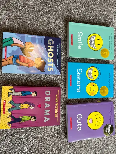 Raina Telgemeier Graphic Novels, View more