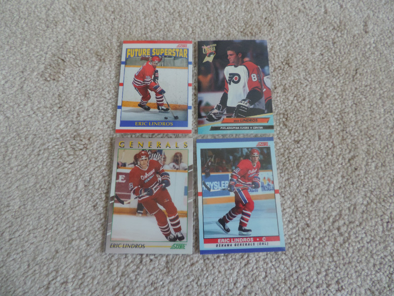 Eric Lindros Hockey Cards including Rookie Arts & Collectibles