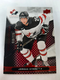 Jordan Kyrou 2018 Upper Deck Team Canada Juniors Exclusives #1